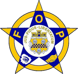 Fraternal Order of Police star badge